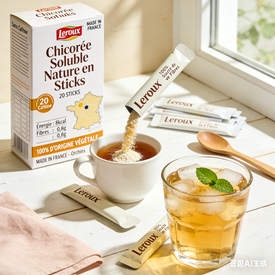 LEROUX Chicoree en Stick Nature 50G - Lot De 4