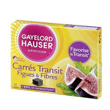 Charger l'image dans la galerie, Gayelord Hauser Carres de Transit Figues et Fibres Diététique 12 Carrés - lot de 2