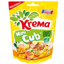 Charger l'image dans la galerie, Krema Bonbon Mini Cub Bio Fruits Jaune ou Rouge selon la disponibilité - lot de 3