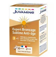 Charger l'image dans la galerie, Juvamine Bronzage Sublime Anti-Âge 60 Capsules