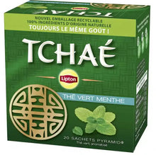 Charger l'image dans la galerie, Lipton Tchaé Thé Vert Menthe 3x20 Sachets