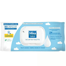 Charger l'image dans la galerie, Mixa Bébé Lingettes au Lait de Toilette - 4 * 80 Lingettes