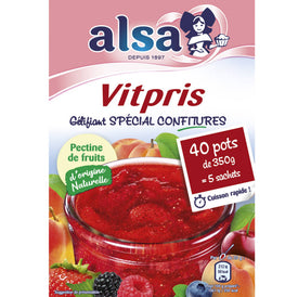 ALSA  Gélifiant Confiture Vitpris - lot de 4