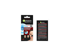 Garnier SkinActive - Patchs Anti-Points Noirs Charbon PureActive - Lot de 4 Patchs - Nature Linking