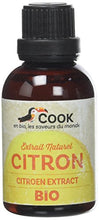 Charger l'image dans la galerie, Cook Arôme Extrait Naturel Citron Bio 50 ml AD1724 - Nature Linking