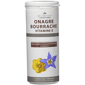 3 Chenes - Onagre Bourrache Vitamine E 150 Capsules 3 Chenes - Nature Linking