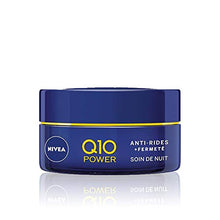 Charger l'image dans la galerie, NIVEA Q10 Power Soin de Nuit Anti-Rides +Fermeté (1x50ml), crème anti-âge enrichie en Q10 &amp; 10X plus de créatine, crème hydratante, soin visage femme régénérant - Nature Linking