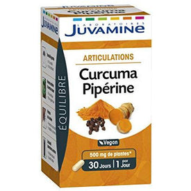 Juvamine JUVAMINE ARTICULATIONS - CURCUMA PIPERINE, 30 gélules - Nature Linking