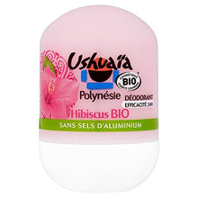 Charger l'image dans la galerie, Ushuaïa - Déodorant Femme Bille Bio Parfum Hibiscus Du Burkina Faso Efficacité 24h - 50 ml - Lot de 3 - Nature Linking