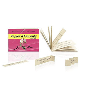 Papier d'Arménie La Rose - Carnet de 36 lamelles - Nature Linking