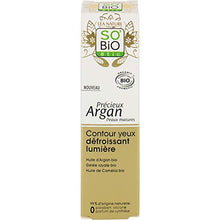 Charger l'image dans la galerie, SO'BIO ÉTIC Contour Yeux Défroissant Lumière Précieux Argan Peaux Matures - Nature Linking