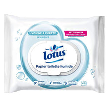 Charger l'image dans la galerie, Lotus Sensitive - Papier Toilette humide - Lot de 6 paquets de 42 feuilles - Nature Linking