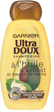 Charger l'image dans la galerie, Garnier Ultra Doux À l'Huile d'Avocat et Beurre de Karité - Shampooing 400ML Cheveux Très Secs ou Frisés - Lot de 4 - Nature Linking