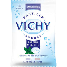 Charger l'image dans la galerie, Vichy Pastilles à la menthe sans sucres - lot de 3