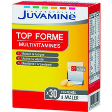 Charger l'image dans la galerie, JUVAMINE - TOP FORME MULTIVITAMINES, 30 comprimés à avaler - Nature Linking