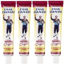 Charger l'image dans la galerie, Email Diamant Dentifrice Formule Rouge l'Original 75 ml - Lot de 4