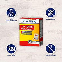 Charger l'image dans la galerie, JUVAMINE - TOP FORME MULTIVITAMINES, 30 comprimés à avaler - Nature Linking