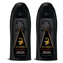 Charger l'image dans la galerie, Scorpio - Gel Douche Homme - Noir Absolu - 250 ml - Lot de 2 - Nature Linking