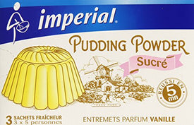 Imperial Préparation pour Pudding à la Vanille 3 Sachets de 30 g - Lot de 6 - Nature Linking