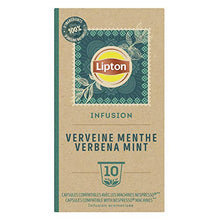Charger l'image dans la galerie, Lipton Infusion Verveine Menthe Capsules 10 capsules - lot de 4