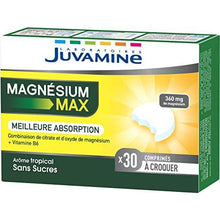 Charger l'image dans la galerie, Juvamine - Magnésium MAX, 30 Comprimés à croquer - Nature Linking