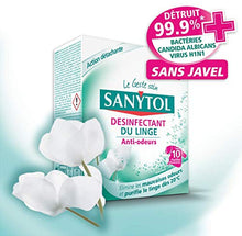 Charger l'image dans la galerie, Sanytol 33636100 Desinfectant Linge anti-odeurs Tablettes x 10 - lot de 2 - Nature Linking