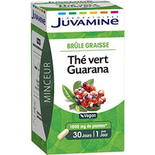 Charger l'image dans la galerie, Juvamine JUVAMINE BRULE GRAISSE - THE VERT GUARANA 1600mg, 30 gélules - Nature Linking