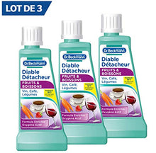 Charger l'image dans la galerie, Dr. Beckmann Set de 3 Diable Détacheur Fruits &amp; Boissons 50 g 3 Unités - Nature Linking