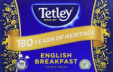 Charger l'image dans la galerie, TETLEY Boîte de 100 sachets Tir Press sans Protect Arôme Thé Anglais Breakfast 200 g - Lot de 3 - Nature Linking