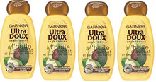 Charger l'image dans la galerie, Garnier Ultra Doux À l'Huile d'Avocat et Beurre de Karité - Shampooing 400ML Cheveux Très Secs ou Frisés - Lot de 4 - Nature Linking