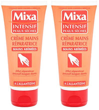 Charger l'image dans la galerie, Mixa Intensif Peaux Sèches - Crème Mains Réparatrice Mains Abîmées à l'Allantoïne - 100 ml - Lot de 2 - Nature Linking