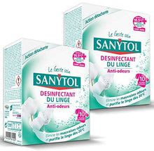 Charger l'image dans la galerie, Sanytol 33636100 Desinfectant Linge anti-odeurs Tablettes x 10 - lot de 2 - Nature Linking