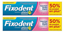 Charger l'image dans la galerie, Fixodent Original Crème Adhésive Pour Prothèses Dentaires, Fixation Extra Forte, Lot de 2x70,5g - Nature Linking