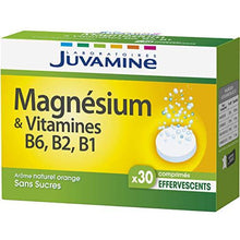 Charger l'image dans la galerie, Juvamine MAGNESIUM + VITAMINES B6, B2, B1, 30 comprimés effervescents - Nature Linking