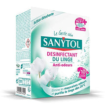 Charger l'image dans la galerie, Sanytol 33636100 Desinfectant Linge anti-odeurs Tablettes x 10 - lot de 2 - Nature Linking