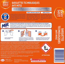 Charger l'image dans la galerie, Zen'Sect Mites - Anti-Mites Textiles 8 Barquettes