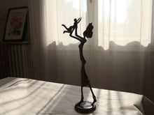 Charger l'image dans la galerie, Sculpture en bronze Mère et Enfant - Hauteur 33/35CM
