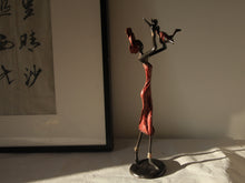 Charger l'image dans la galerie, Sculpture en bronze Mère et Enfant - Hauteur 33/35CM