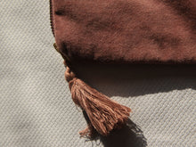 Charger l'image dans la galerie, Trousse de Rangement artisanal en Velours rose - 26x18cm