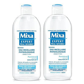 Mixa Expert Peau Sensible Eau Micellaire Physiologique 400 ml - Lot de 2 - Nature Linking