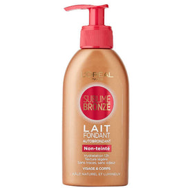 L'Oréal Paris Sublime Bronze Lait Fondant Autobronzant Visage et Corps 150 ml