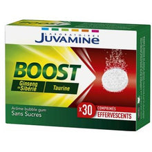 Charger l'image dans la galerie, Juvamine - BOOST Ginseng Taurine, 30 Comprimés Effervescents - Nature Linking